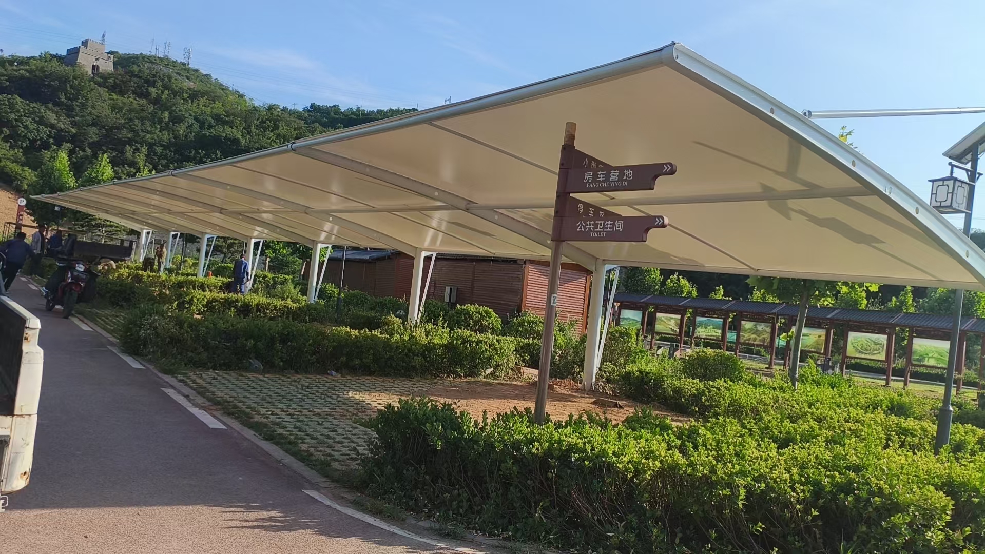 彭水膜结构看台案例