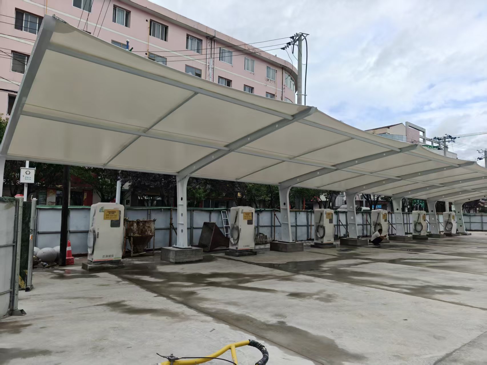 防城港膜结构看台案例