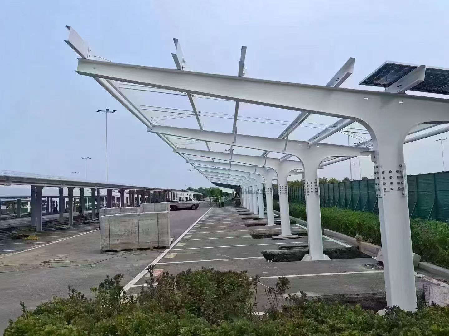光伏屋顶膜结构棚