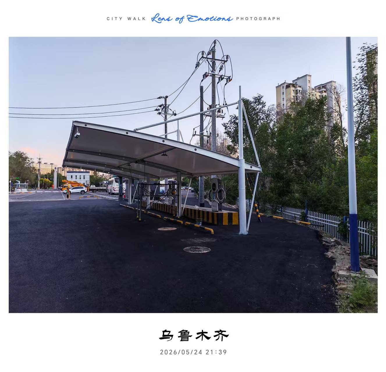 双车位膜结构车棚
